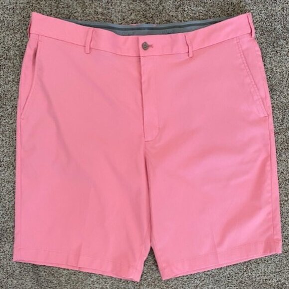 WALTER HAGAN Performance P11 Golf Shorts Pink Sz 40 - Picture 2 of 6